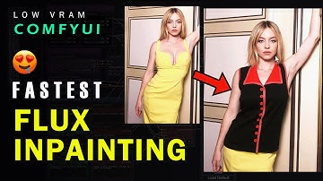 ADVANCED INPAINTING FLUX 🖌️ - ComfyUI Inpaint with FLUX for LOW VRAM (Hyper LORA Compatible)