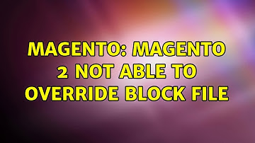 Magento: Magento 2 not able to override Block file