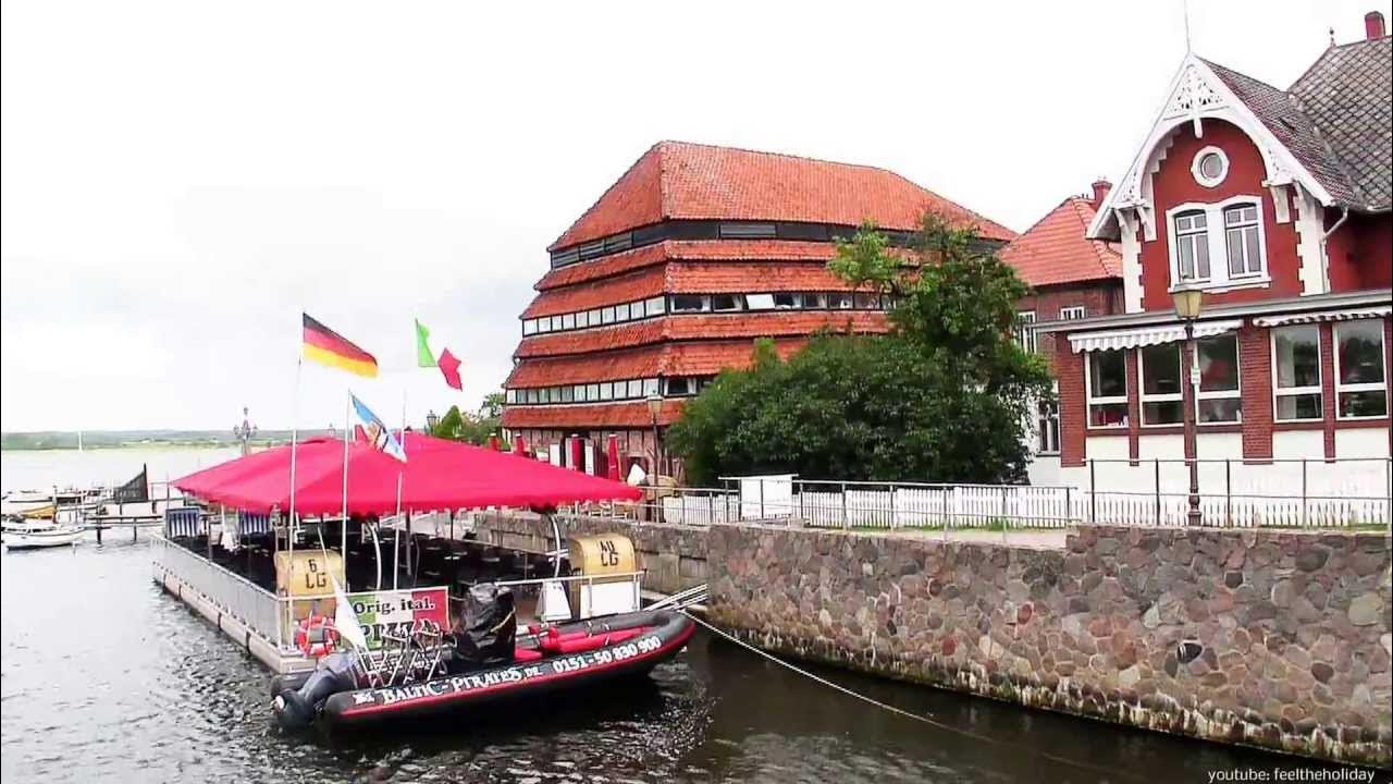 23730 Neustadt Holstein Ostsee Blick über den Hafen und das Neustädter