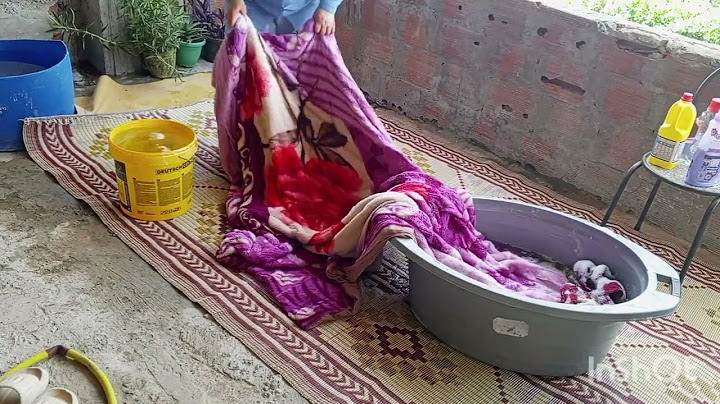 الطريقة الأفضل والاحسن لغسل البطاطين في المنزل💃🪣أجواء الرغاوي والماء الل يهرهر