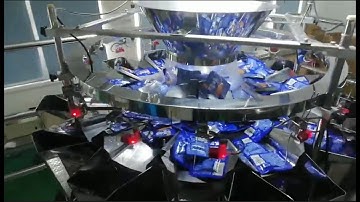 multihead weigher for counting bags