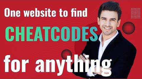 Ultimate cheat code for anything !