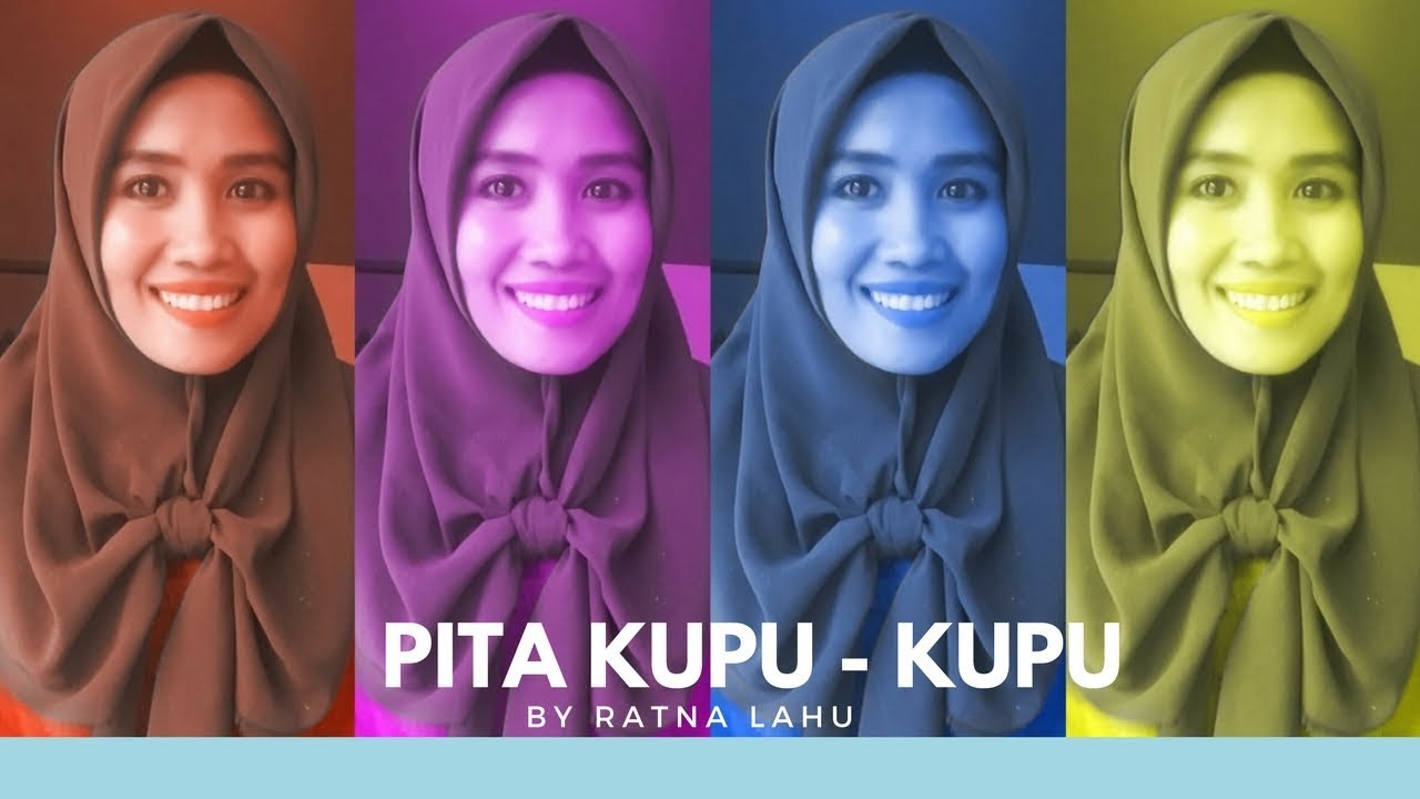 Hijab Tutorial Segi Empat Cara Bikin Pita Kupu Kupu Menutup