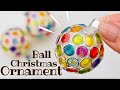 🌹【UVレジン】加工なし!!丸カンで作るボールオーナメント/How to make a ball ornament with Jump Ring