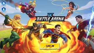 DC BATTLE ARENA GAMEPLAY | OFFICIAL LAUNCH | (ANDROID/IOS)