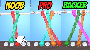 Tangle Master 3D - All Levels Gameplay Android,ios (Levels 1-11)