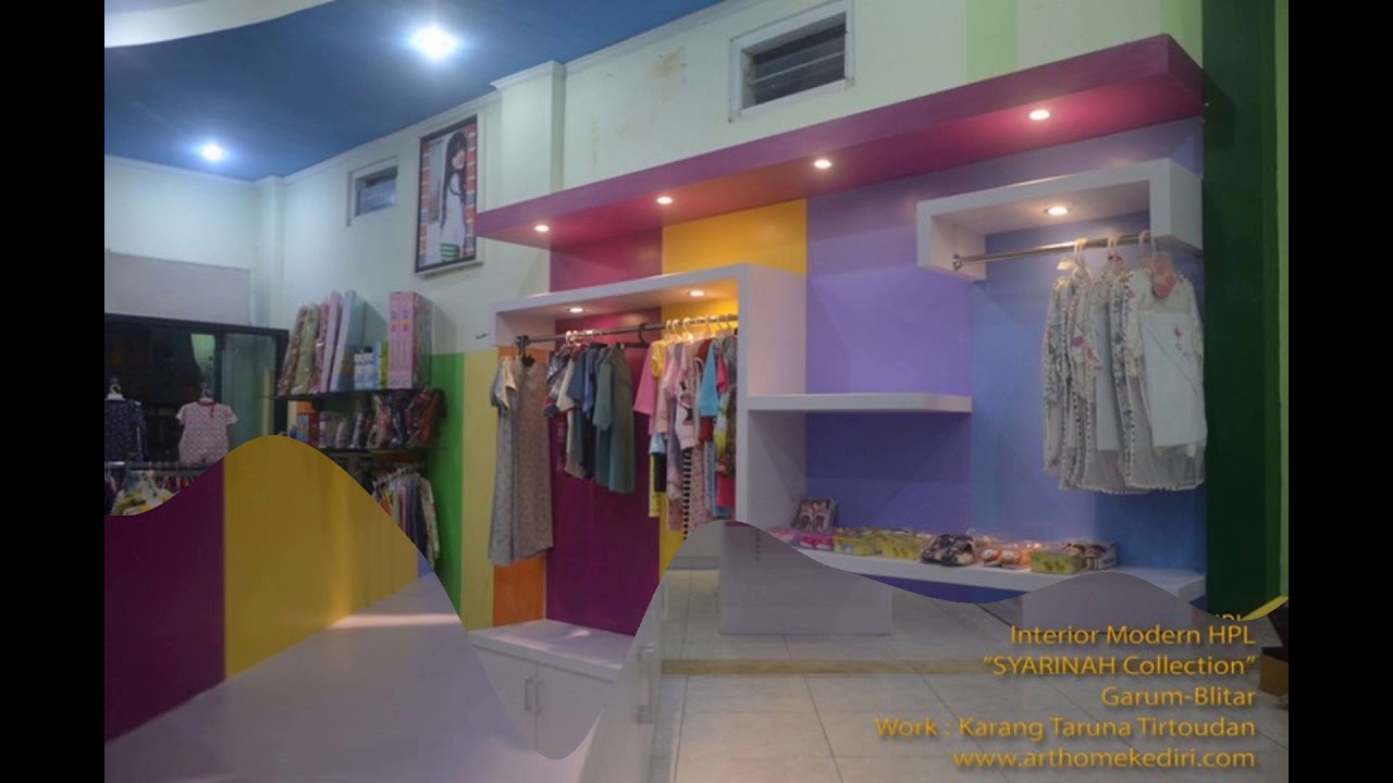 Ide Interior Toko Butik Baju Anak Lokasi Syarinah Blitar YouTube