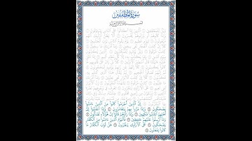 نُورُ الهُدى: سورة المطففين: قراءة الآيات من 29 إلى 36