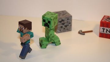 Minecraft Creeper Action Figure Review