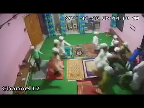 Video shows earthquake hit Bangladesh madrasa