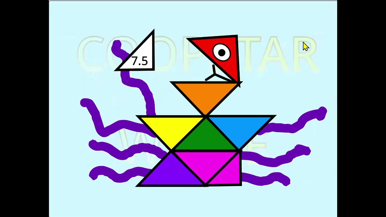 NUMBERBLOCKS HALF TRIANGLES 0.5-0 BAND