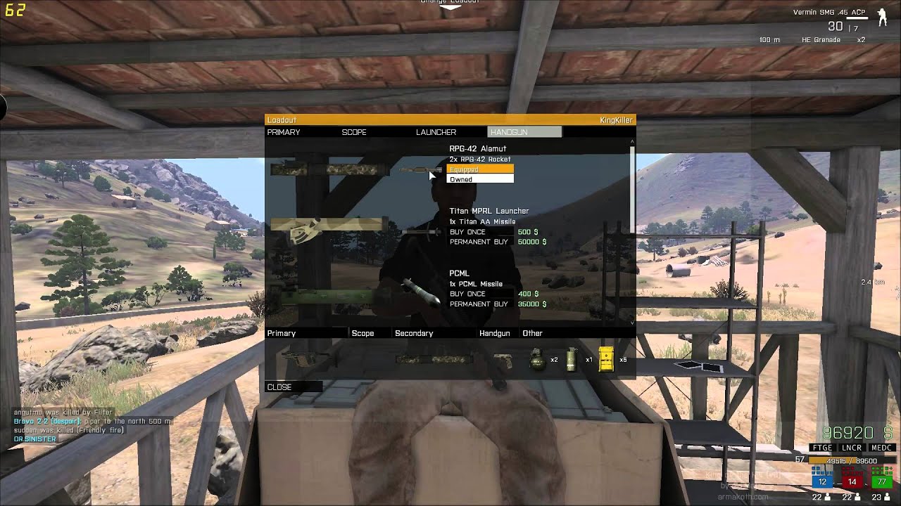 arma 3 koth stats reset