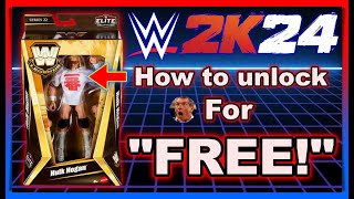 WWE 2K24 How to unlock Toy Hogan FOR FREE!