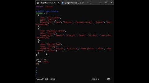 Build a Sweetgreen Recipe Website with Sinatra: Step-by-Step Tutorial!