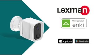 Caméra de Surveillance Intérieur Connectée Lexman - Enki