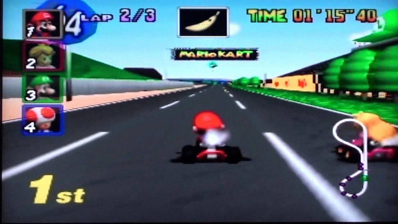 mario kart nintendo 64