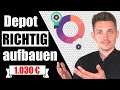 Ich baue ein 100.000 € Wachstum/Megatrend Depot von 0 € auf