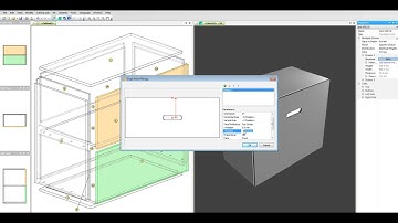 Drawer pull cut outs with Polyboard