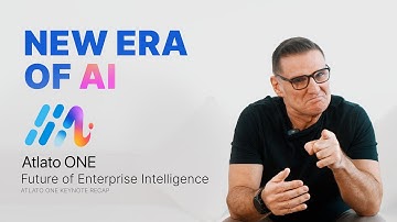 Atlato ONE Launch | Quick Recap of a New Intelligent Era