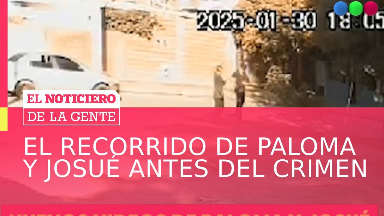 NUEVOS VIDEOS de PALOMA y JOSUÉ antes de ser ASESINADOS - El Noti de la Gente