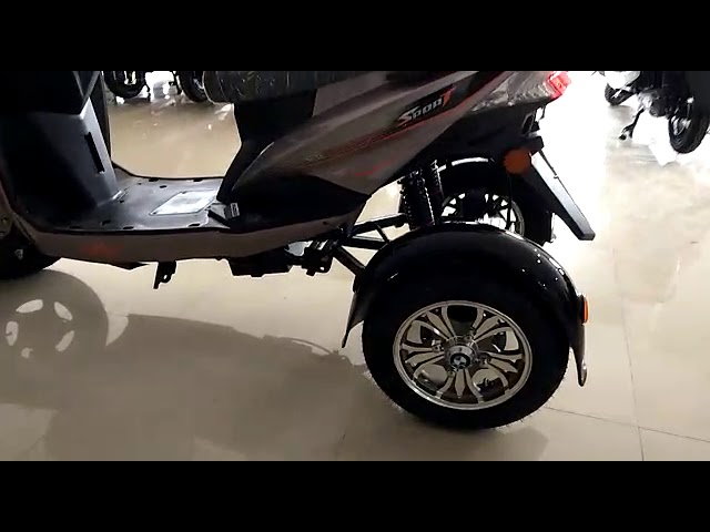 turnering Uoverensstemmelse Uretfærdighed Three wheel electric scooter for aged person and handicapped person  9088880000 - YouTube