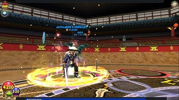 Wizard101 ~ 1v1 Alexander LionHeart VS Dustin GriffinSword