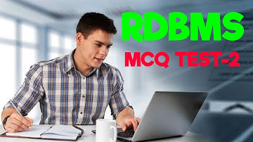 RDBMS MCQ TEST-2