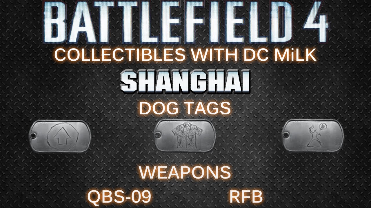 gaming logo Battlefield 4 Collectibles - Shanghai