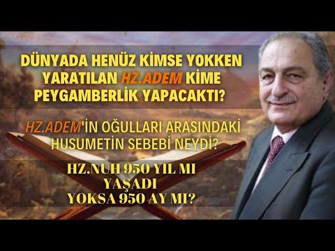 Dünyada Henüz Kimse Yokken Yaratılan Hz.Adem Kime Peygamberlik Yapacaktı?