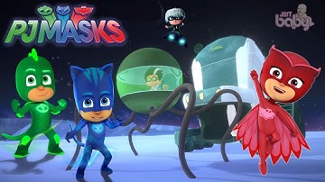 PJ MASKS Romeo Harvests the Moon Heroes of the night Full Gameplay Walkthrough Tutorial Justbaby