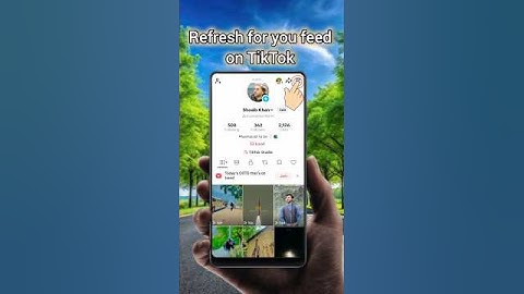 How to refresh for you feed on TikTok #trending #tiktok #shorts
