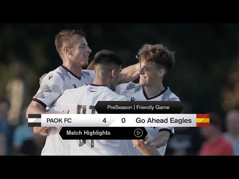 Τα στιγμιότυπα του ΠΑΟΚ-Go Ahead Eagles - PAOK TV