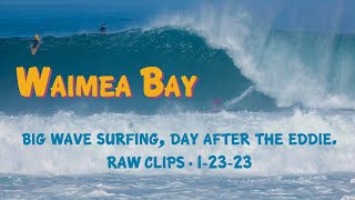 Waimea Bay - Big Wave Surfing • 1-23-23