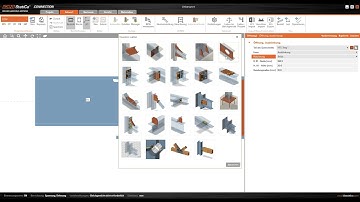 IDEA StatiCa Connection: Trägeranschluss mit Ausklinkungen