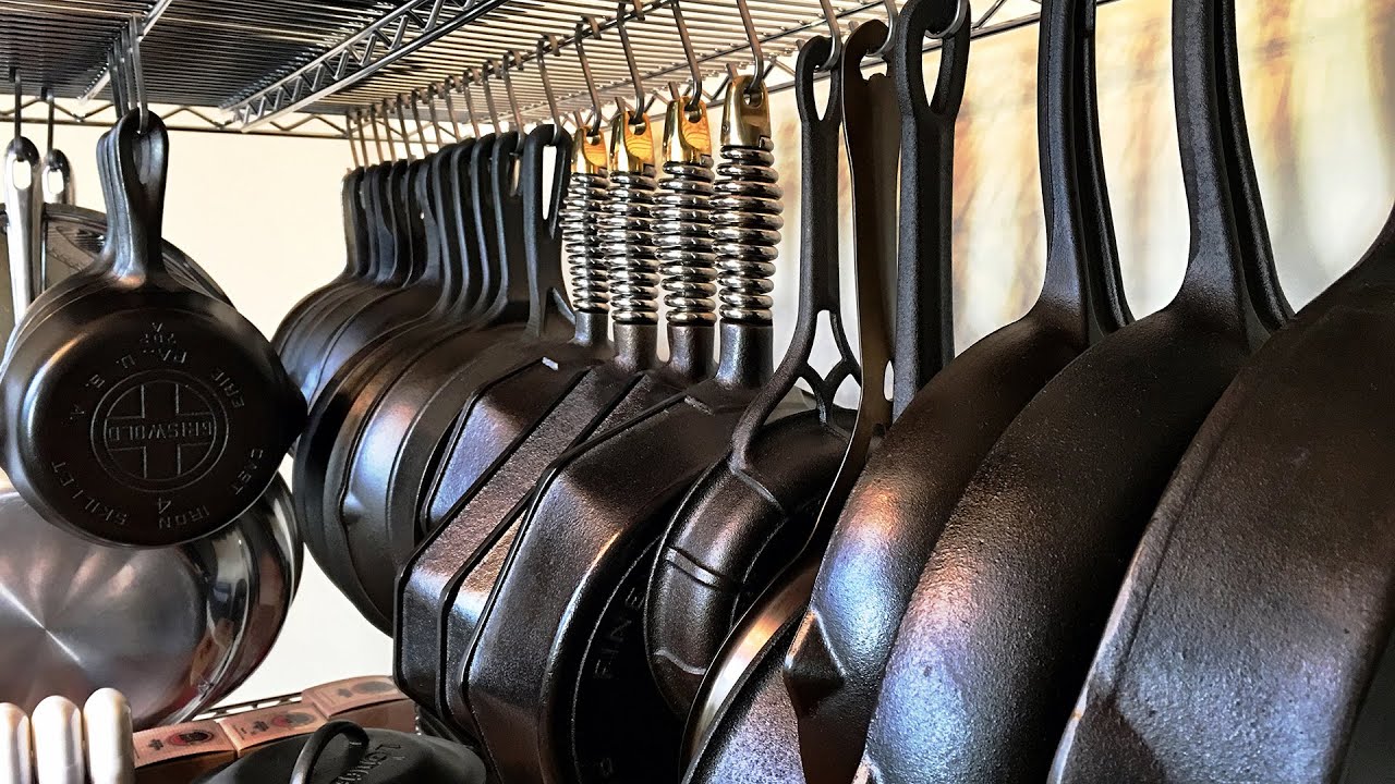 My Cast Iron Cookware Storage Solution (4K) 