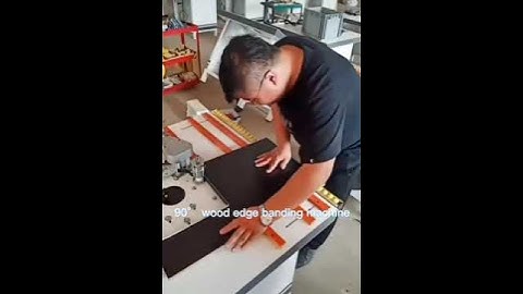 Automatic edge banding machine for furniture factory