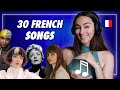 30 french songs to learn french