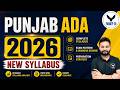 Punjab ADA Syllabus 2026 | Assistant District Attorney New Exam Pattern + Full Syllabus Explained