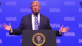 NRA Crowd Erupts In Applause, Laughter As Trump Mocks John Kerry For Breaking His Leg