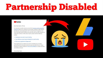 Adsense and YouTube partnership disabled | Adsense disabled for invalid activity