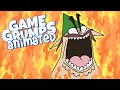 The One From Twilight Princess Where Arin Cant Hit The Bird | Game Grumps Animated