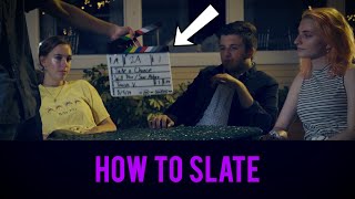 How To Use a Clapboard - In 5 minutes