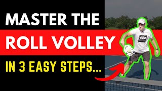 3 Pickleball Tips for MASTERING the Roll Volley (THIS Shot Changes Your Game)