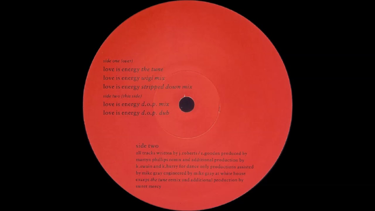 Joe Roberts - Love Is Energy (Wigi Mix) [1992]