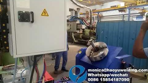 Automatic mig weld shaft end automatic seam welding machine