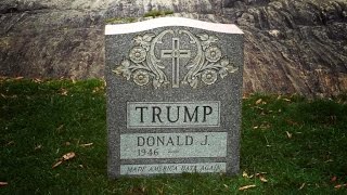 Artist Behind Trump Tombstone in Central Park Speaks Out: I Feel Good About It