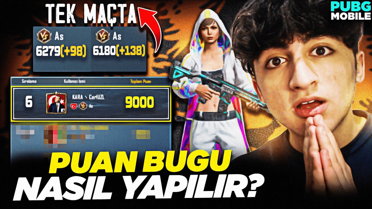 TDM PUAN BUGU NASIL YAPILIR ? TEK MAÇTA 138 PUAN ALDIM! 😱 – PUBG Mobile