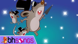 Video thumbnail of "Three Blind Mice Lyrics | Nursery Rhymes Songs | Kids Songs [Ultra 4K Music Video]"