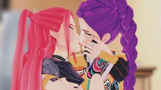 I'm glad I fell in love with you Mira X Rumi💋| Kpop Demon Hunters MMD
