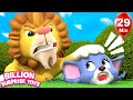 The Rat and Lion Song - BillionSurpriseToys Nursery Rhymes, Kids Songs